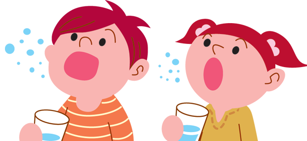 Изображение Как научить ребенка полоскать горло на Schoolofcare.ru!